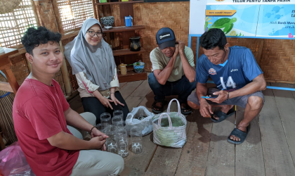 Menemukan Penyu Bertelur di Pantai Sobo