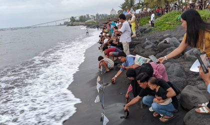 Pelepasliaran Tukik Bersama KIH