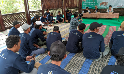 BSTF menghadiri kegiatan Penyadartahuan Jenis Ikan yang Dilindungi dan/atau Terancam Punah (Penyu)