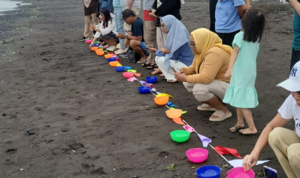 Pelepasliaran Tukik Bersama KIH