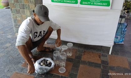 Menemukan Penyu Bertelur di Pantai Pulau Santen