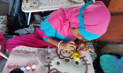 Pelepasliaran Tukik Bersama BabyGo & SIswa RA Perwanida
