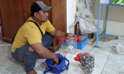 Menemukan Penyu Bertelur di Pantai Boom