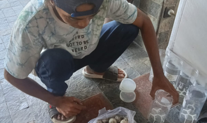 Menemukan Penyu Bertelur di Pantai Pulau Santen 
