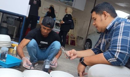 Kunjungan Branch HR Manager Indofood Noodle Surabaya