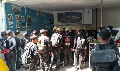 Kunjungan Siswa Siswi MTsN 10 Banyuwangi