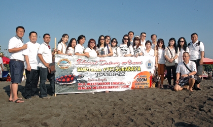 Pelepasliaran Tukik YPPI 5