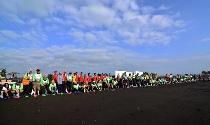 Pelepasliaran Tukik Bersama Alumnus kedokeran Universitas Brawijaya