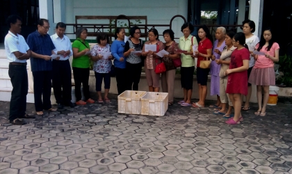 Pelepasliaran Tukik Bersama Umat Vihara Samatha Dhika Dharma