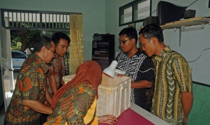 Pemeriksaan Kesehatan Penyu di Dinas Peternakan Banyuwangi