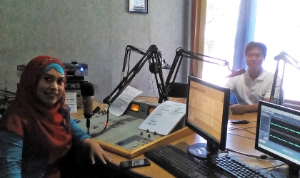 Wawancara Pendiri BSTF di Blambangan FM Banyuwangi