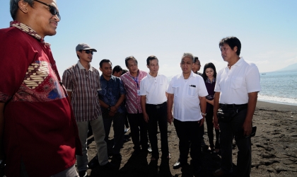 Kunjungan Komisaris PPI Bapak Saefuddin