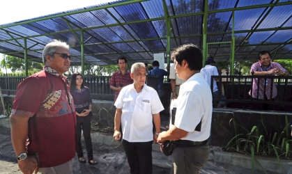 Kunjungan Komisaris PPI Bapak Saefuddin