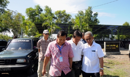 Kunjungan Komisaris PPI Bapak Saefuddin