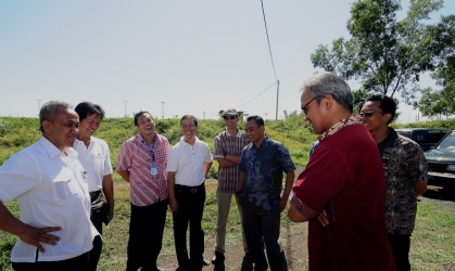 Kunjungan Komisaris PPI Bapak Saefuddin