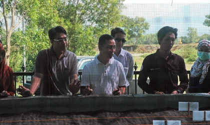 Kunjungan fakultas kedokteran hewan Unair