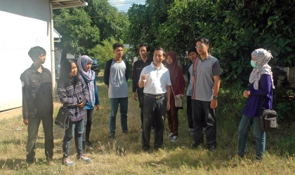 Kunjungan fakultas kedokteran hewan Unair