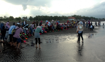 Pelepasliaran Tukik Bersama Ikatan Dokter Indonesia