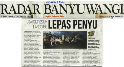 Pelepasliaran Tukik Bersama Dokter ASI