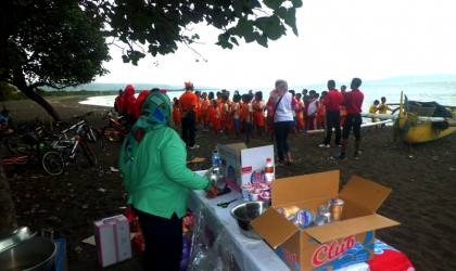 Pelepasliaran Tukik Bersama Indofood