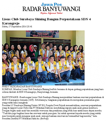 Pelepasliaran Tukik Bersama Lion Club