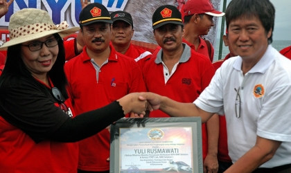 Pelepasliaran Tukik Bersama Perhutani