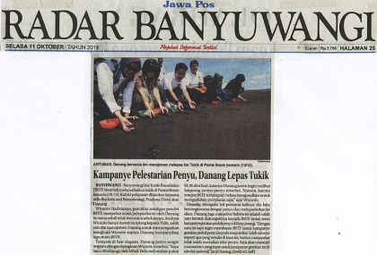 Pelepasliaran Tukik Bersama Danang