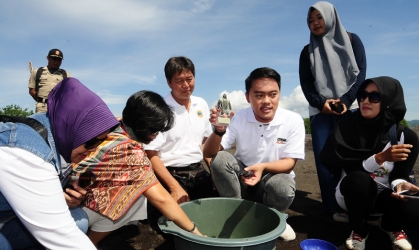 Pelepasliaran Tukik Bersama Danang