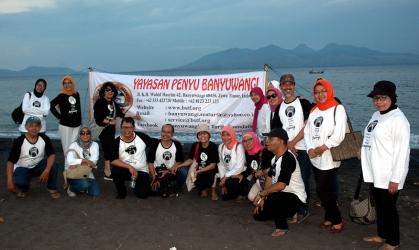 Pelepasliaran Tukik Bersama Alumni IPB