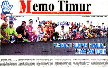 Pelepasliaran Tukik Memperingati Sumpah Pemuda