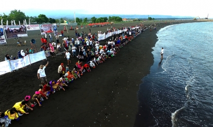 Pelepasliaran Tukik Memperingati Sumpah Pemuda