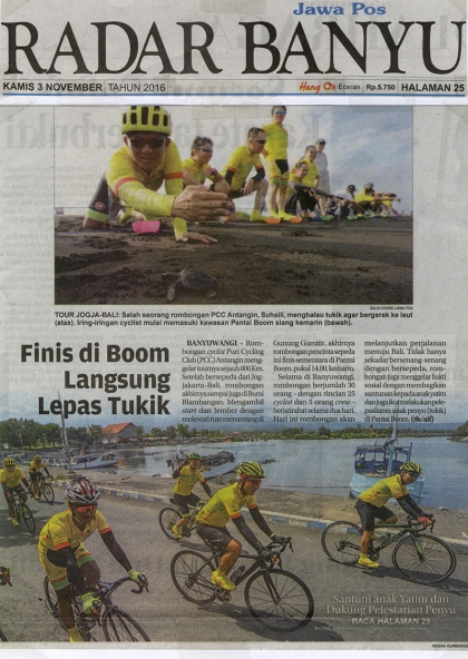 Pelepasliaran Tukik Bersama Antangin