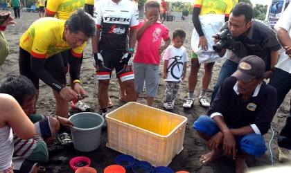 Pelepasliaran Tukik Bersama Antangin