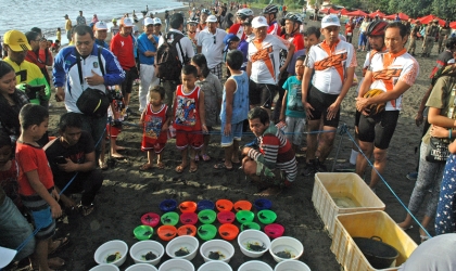 Pelepasliaran Tukik Bersama PDAM