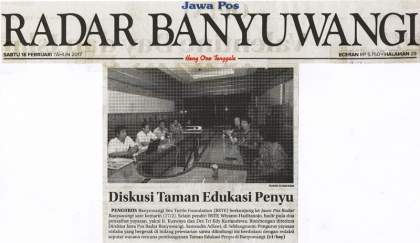 Sosialisasi Taman Rekreasi dan Edukasi Penyu TREP