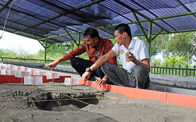 Kunjungan BPSPL Bali 