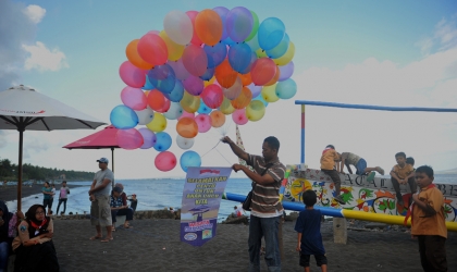 Pelepasliaran Tukik Bersama Pramuka & Masyarakat