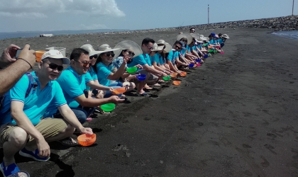 Pelepasliaran Tukik Bersama Pesona Ijen