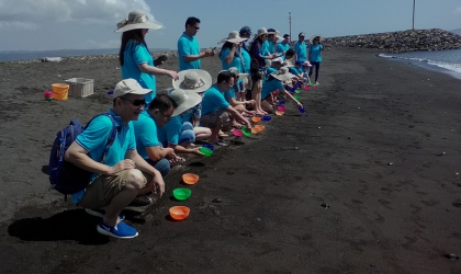 Pelepasliaran Tukik Bersama Pesona Ijen