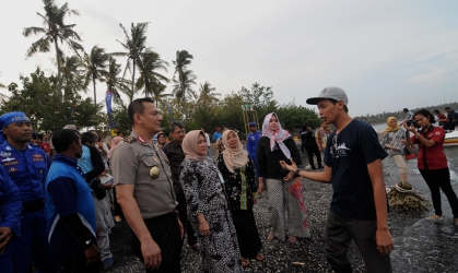 Pelepasliaran Tukik Bersama Kementerian Pendayagunaan Aparatur Negara dan Reformasi Birokrasi