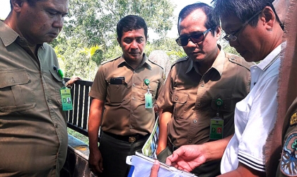 Kunjungan Kepala BBKSDA 