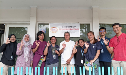 Mahasiswa Filipina Pelajari Mesin Penetas Telur Penyu di BSTF