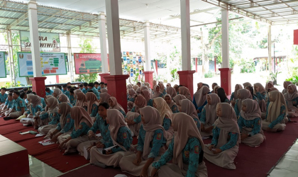 Sosialisasi Kepada Siswa Siswi SMPN 3 Banyuwangi