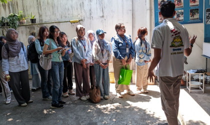Kunjungan Mahasiswa Kedokteran Hewan FIKKIA Universitas Airlangga 